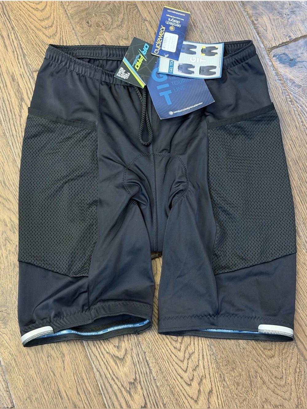 NWT-Aero Tech Designs Cycling Shorts Mens size XXL USA Made